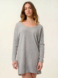 DANA Dress U-Neck Heather Cloud