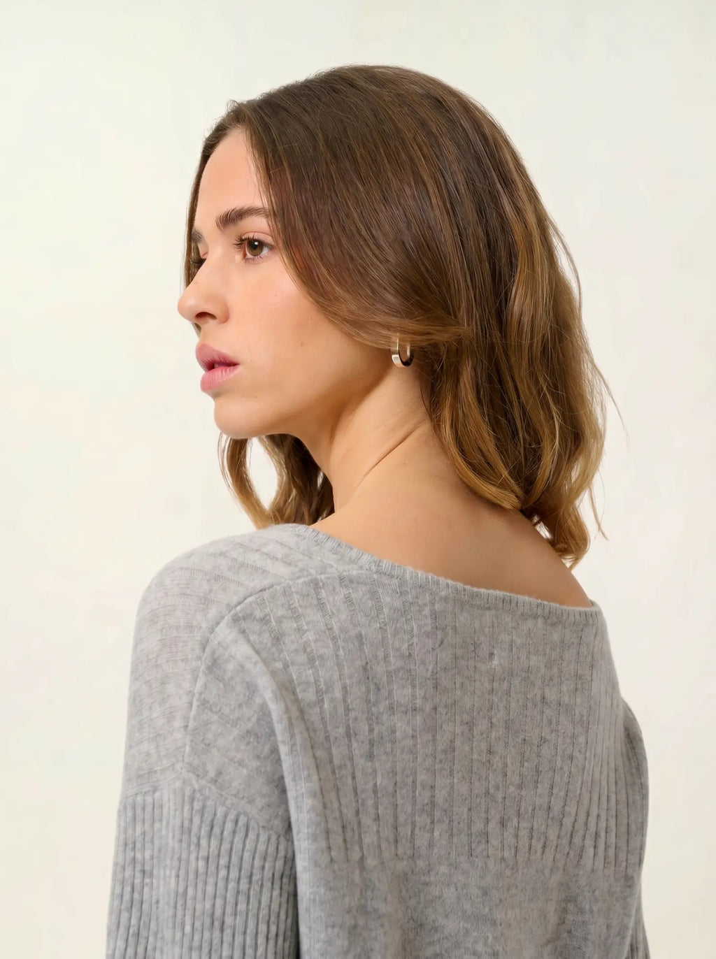 DANA Dress U-Neck Heather Cloud