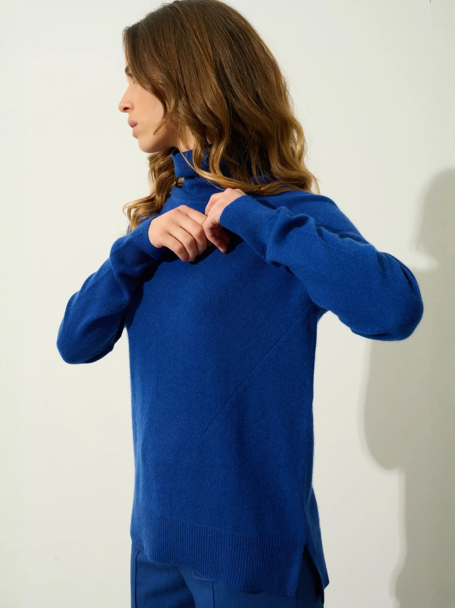 MADELINE sweater turtleneck ultramarine