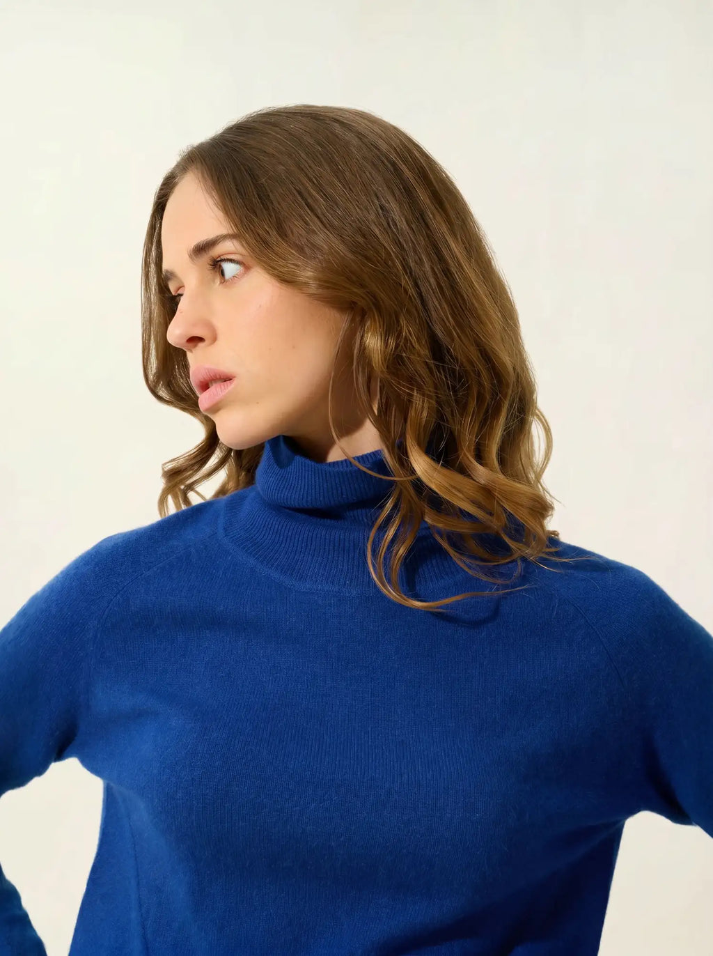 MADELINE pullover rollkragen ultramarin