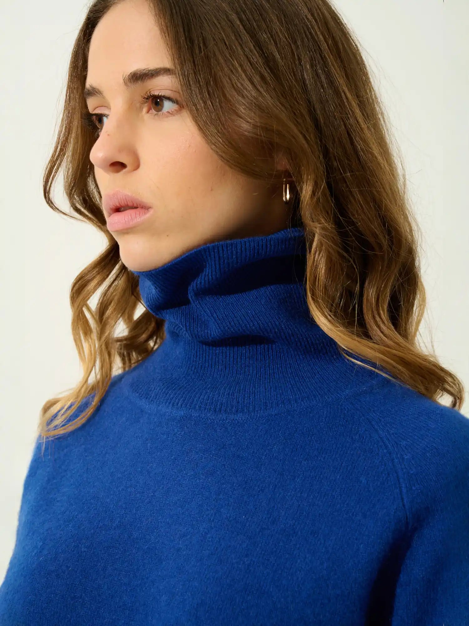 MADELINE sweater turtleneck ultramarine