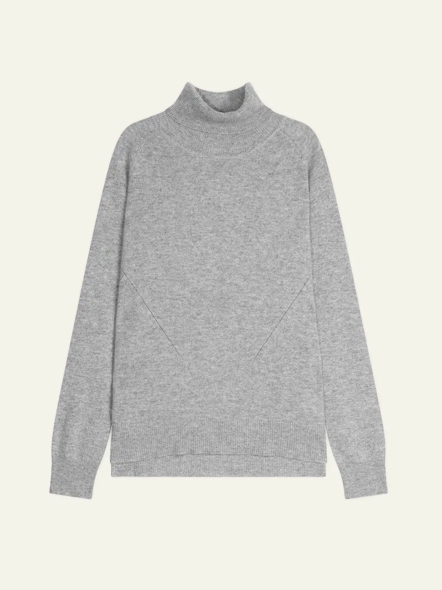 MADELINE sweater turtleneck heather cloud