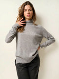 MADELINE sweater turtleneck heather cloud