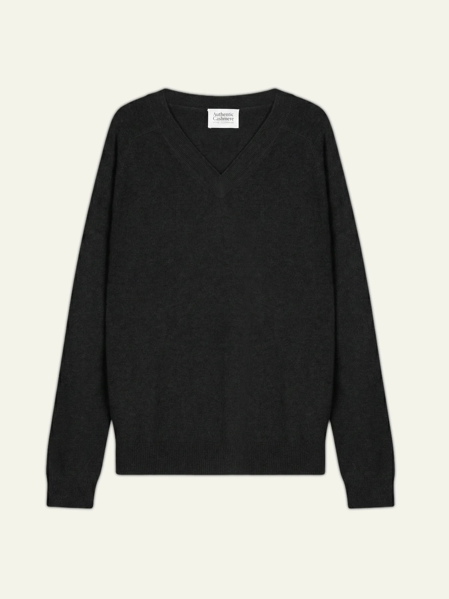 SAVANNAH pull col V noir
