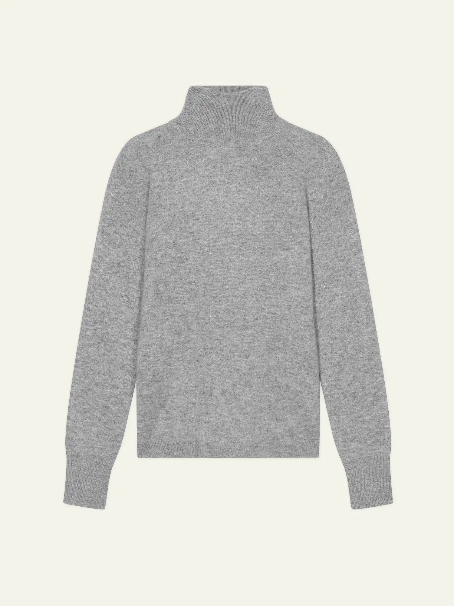 EILEEN pull col montant nuage chiné