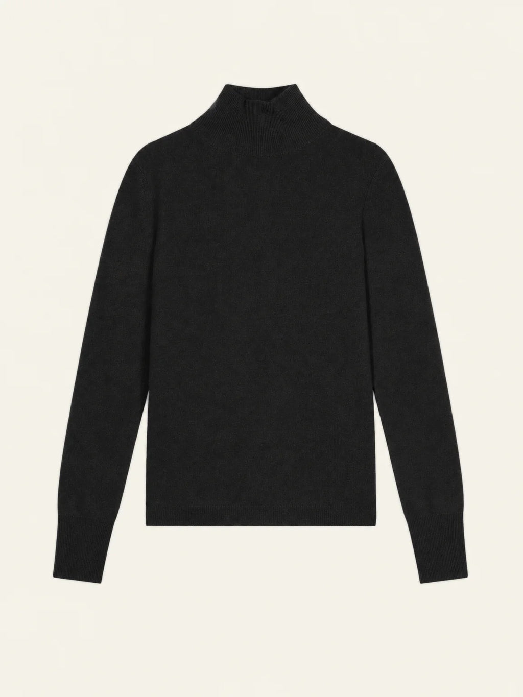 EILEEN pull col montant noir