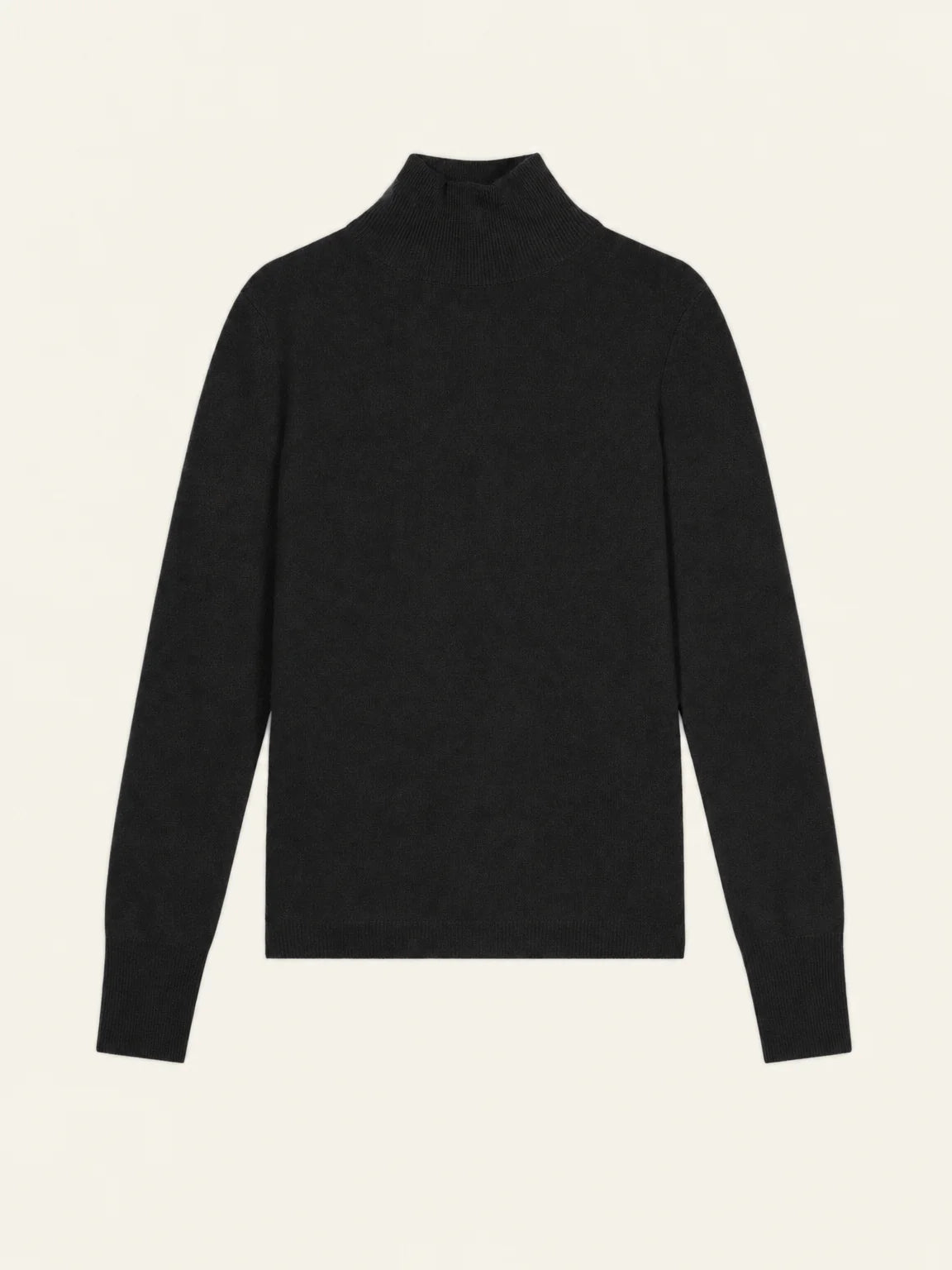 EILEEN pull col montant noir