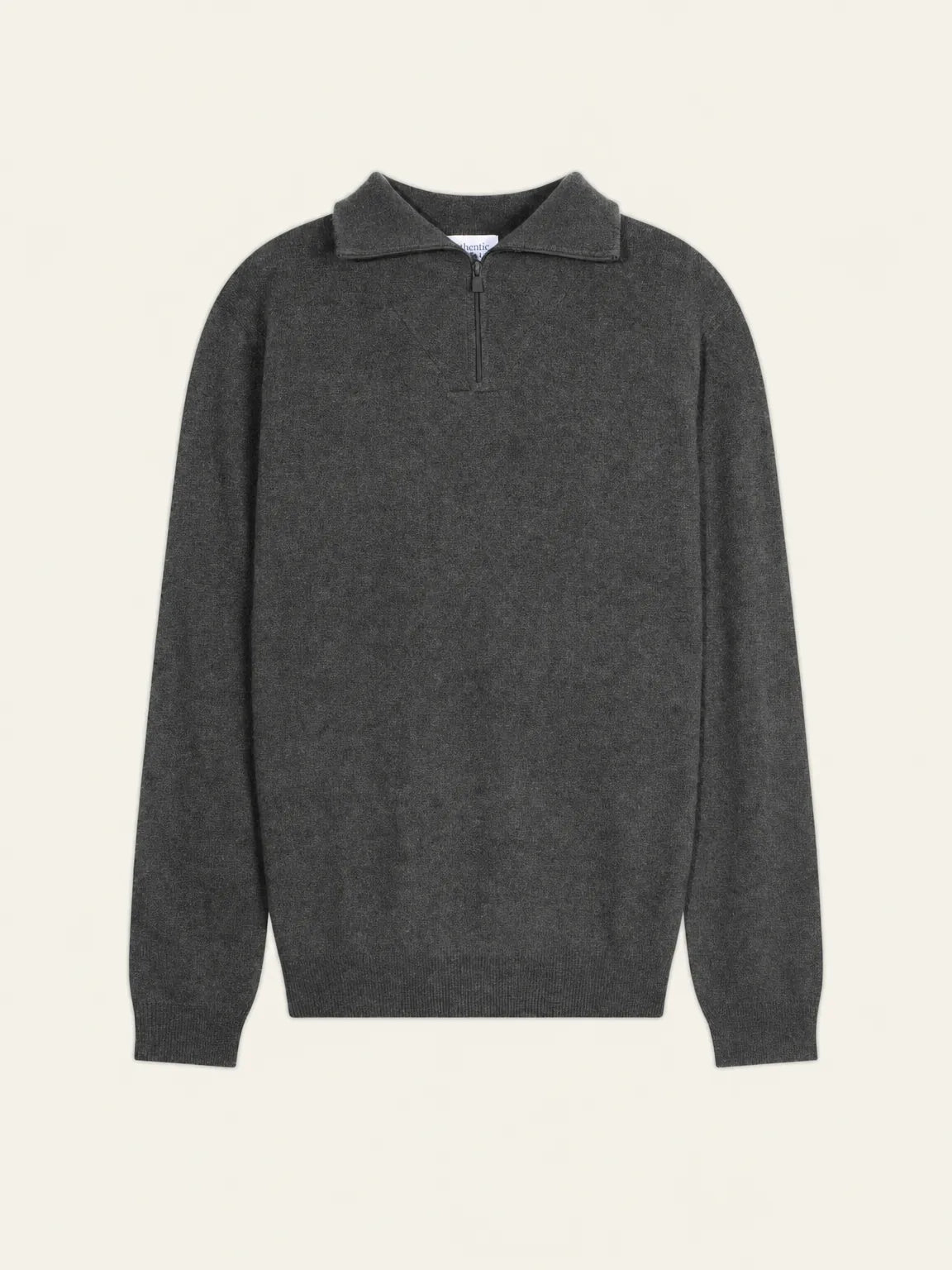 NOEMIE sweater cuffed beanie heather charcoal