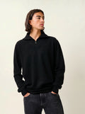 NOEMIE pull camionneur noir