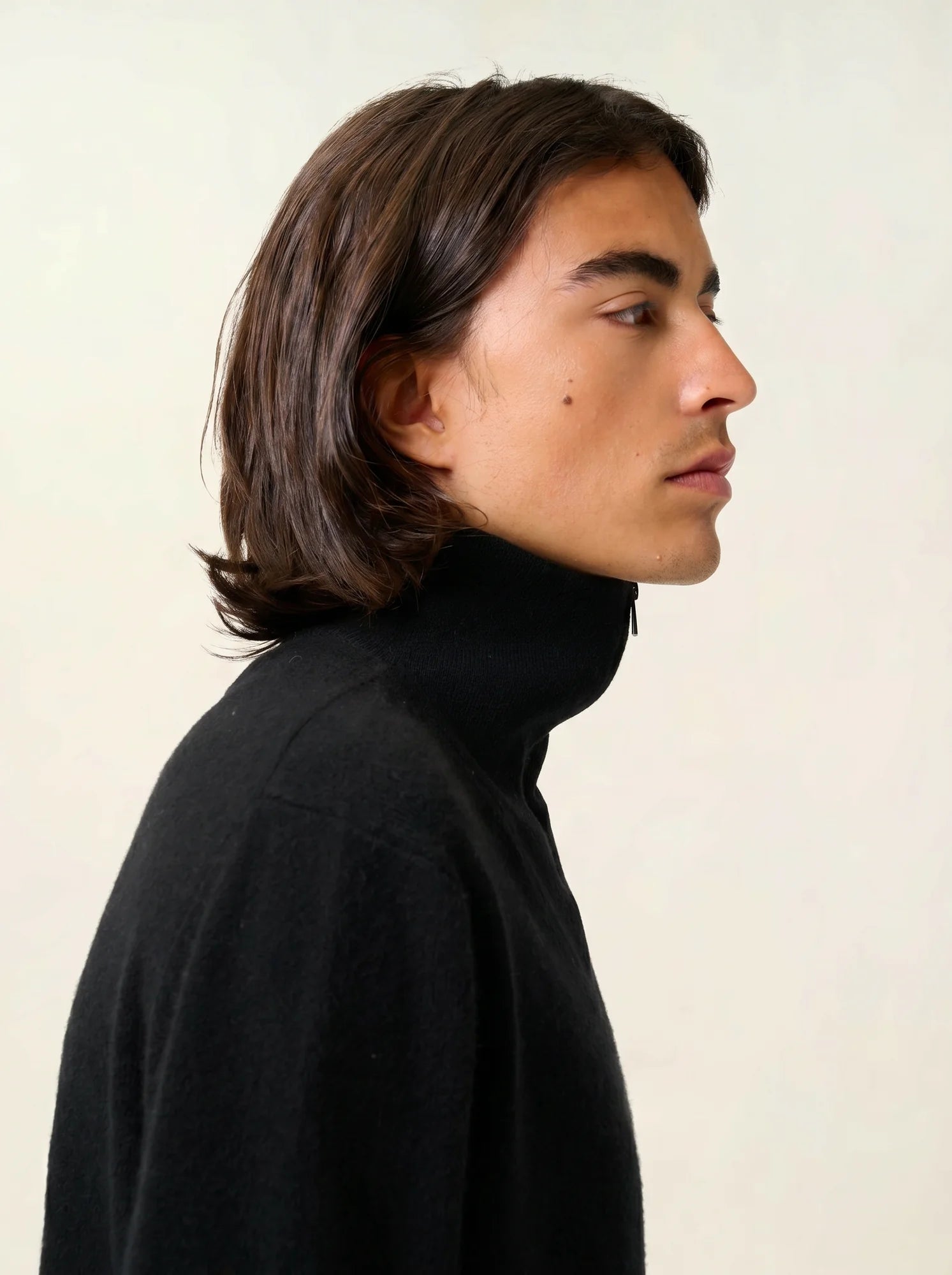 NOEMIE pull camionneur noir