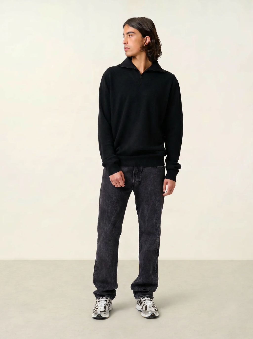 NOEMIE pull camionneur noir