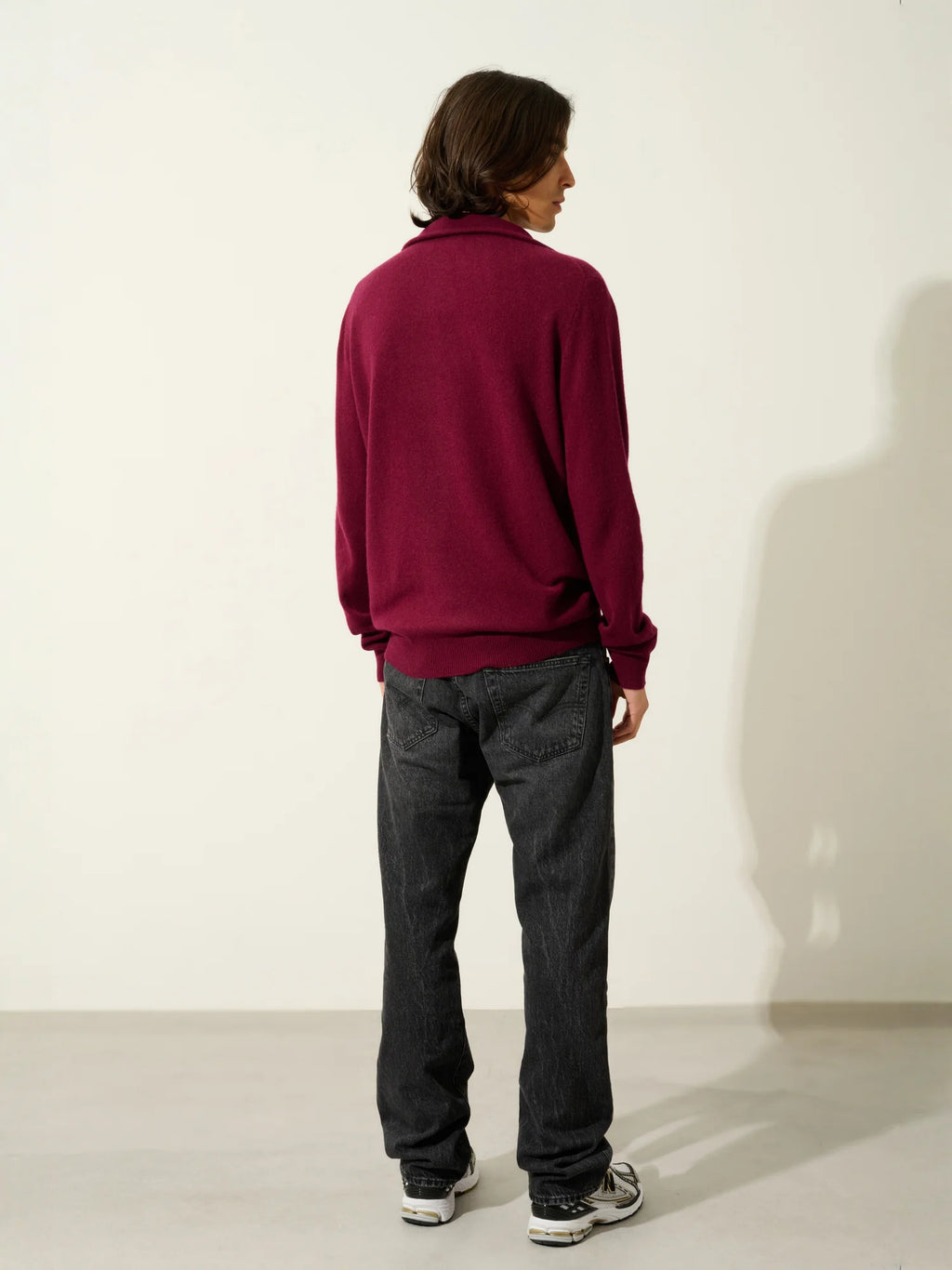NOEMIE pullover dockermütze bordeaux
