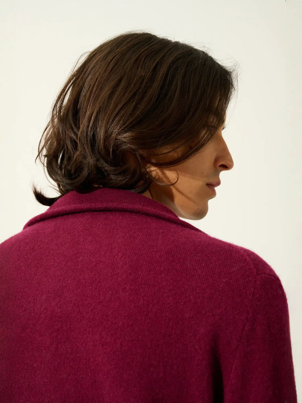 NOEMIE pullover dockermütze bordeaux