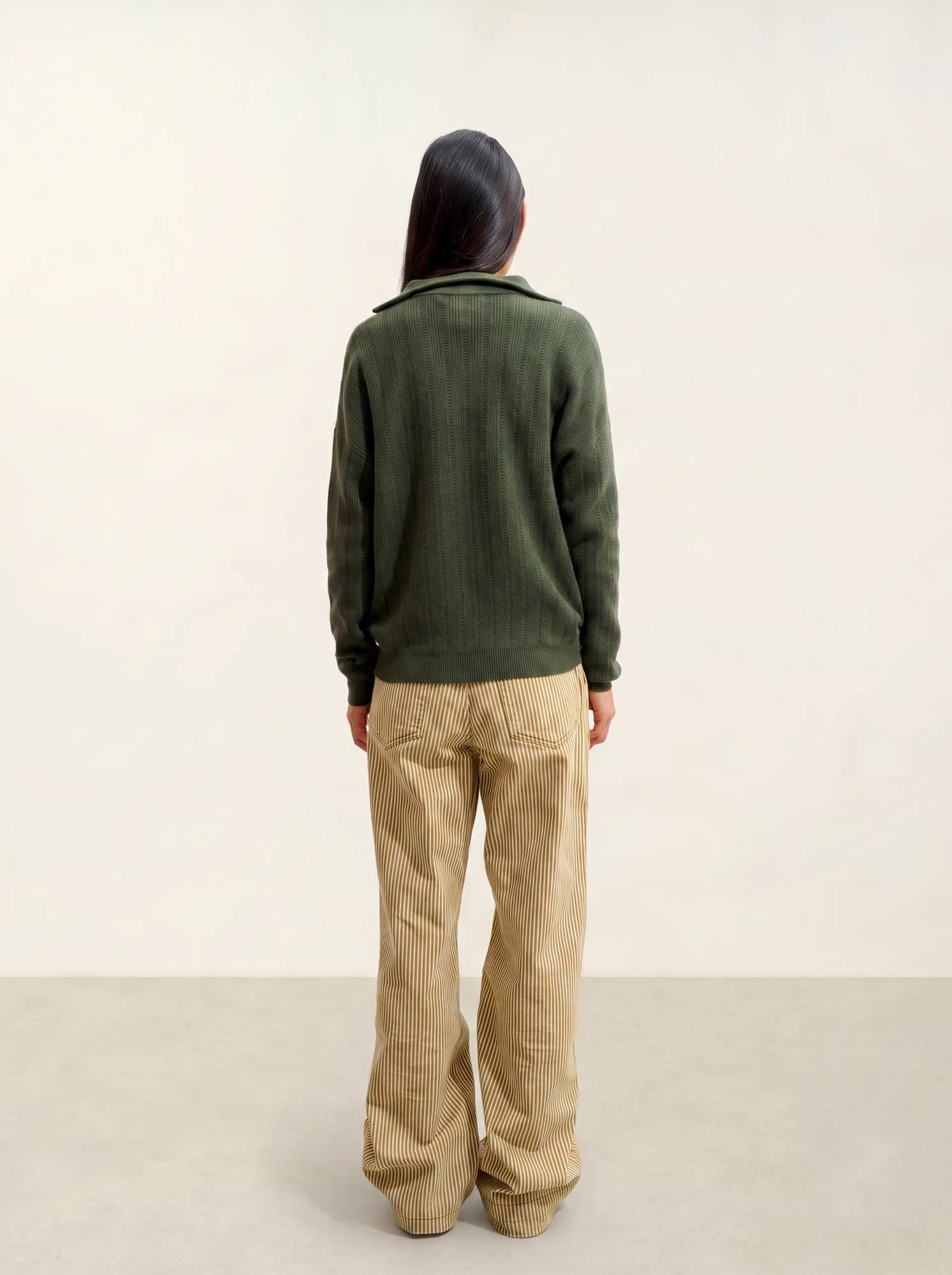 MARIE pull camionneur kaki