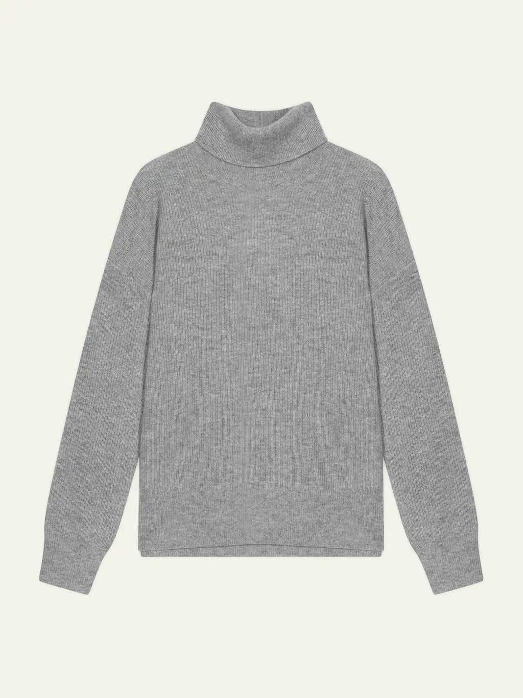 ROXANE pull col roulé nuage chiné