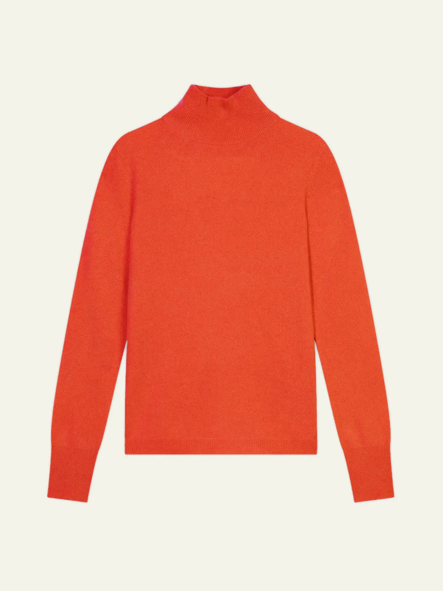 EILEEN pullover stehkragen orange