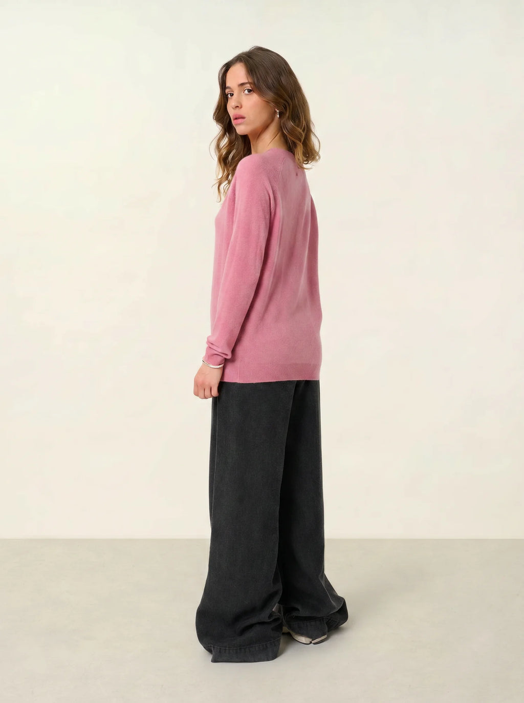 SAVANNAH pull col V pétale
