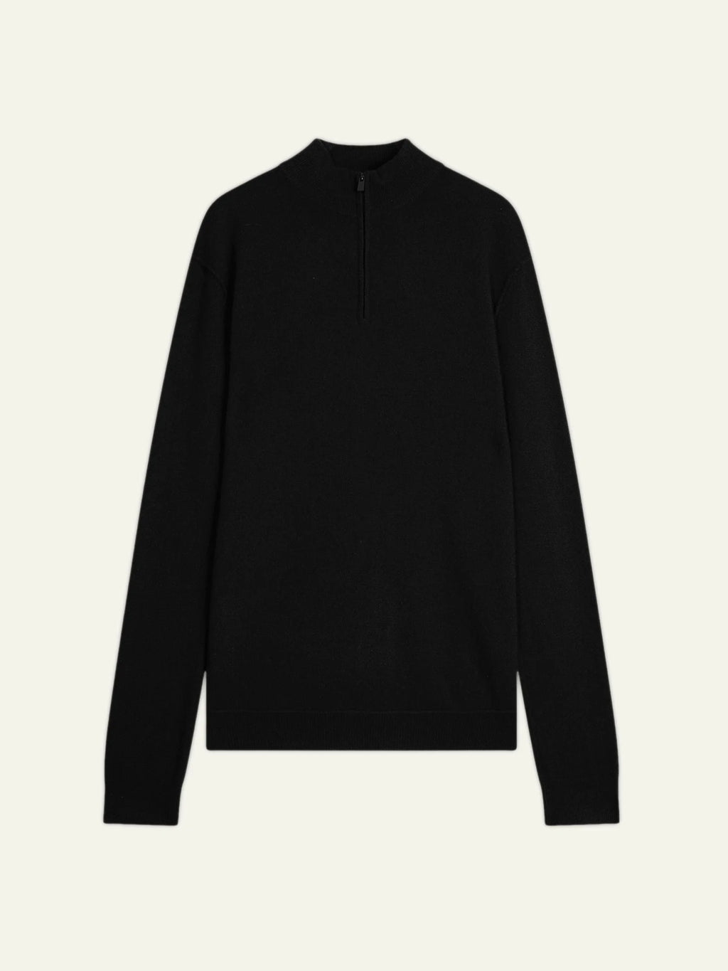 CANDICE Pullover Truckerkragen Schwarz