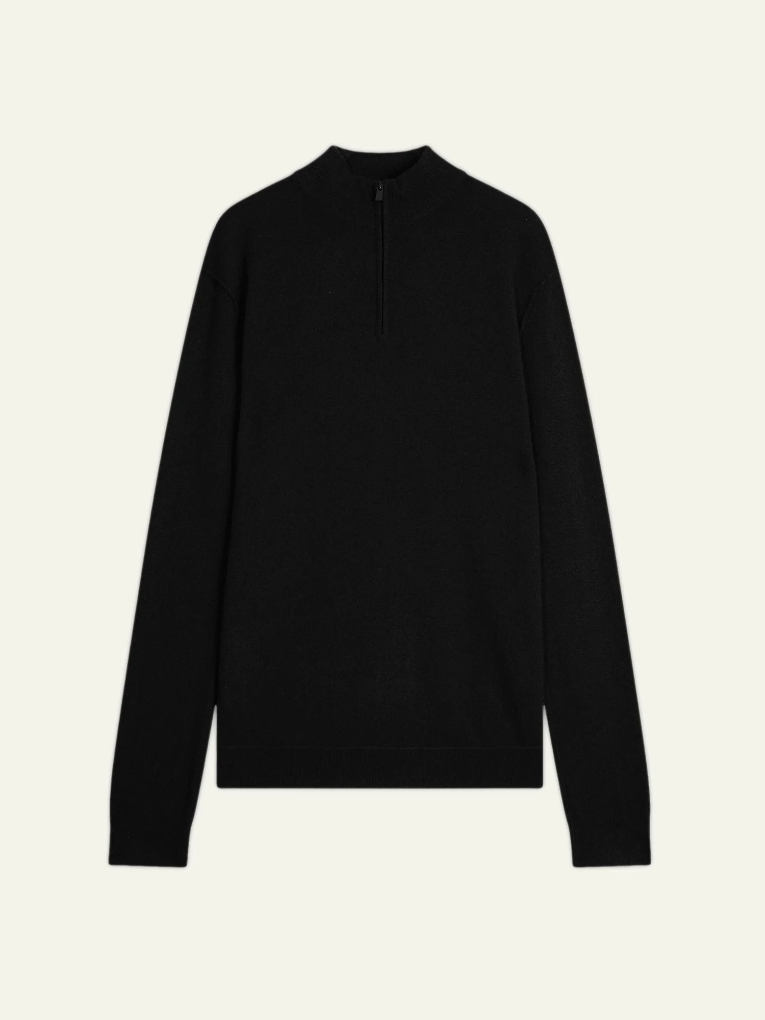 CANDICE Pullover Truckerkragen Schwarz