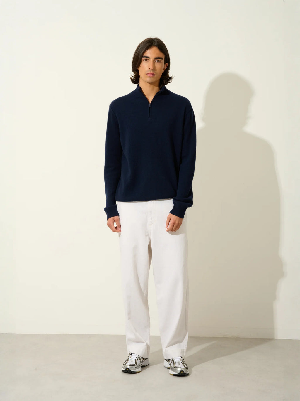 CANDICE pull camionneur bleu marine