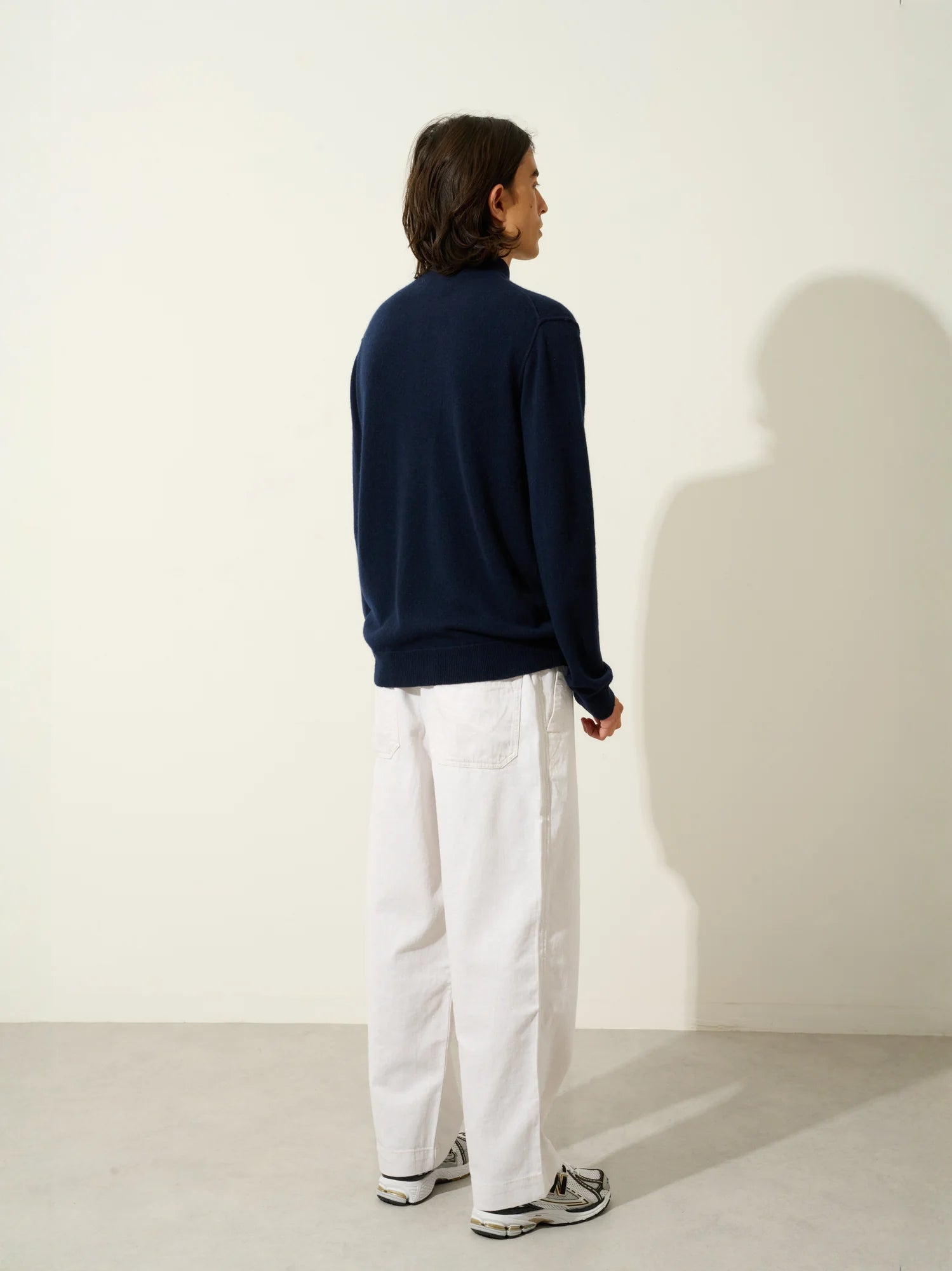 CANDICE pull camionneur bleu marine