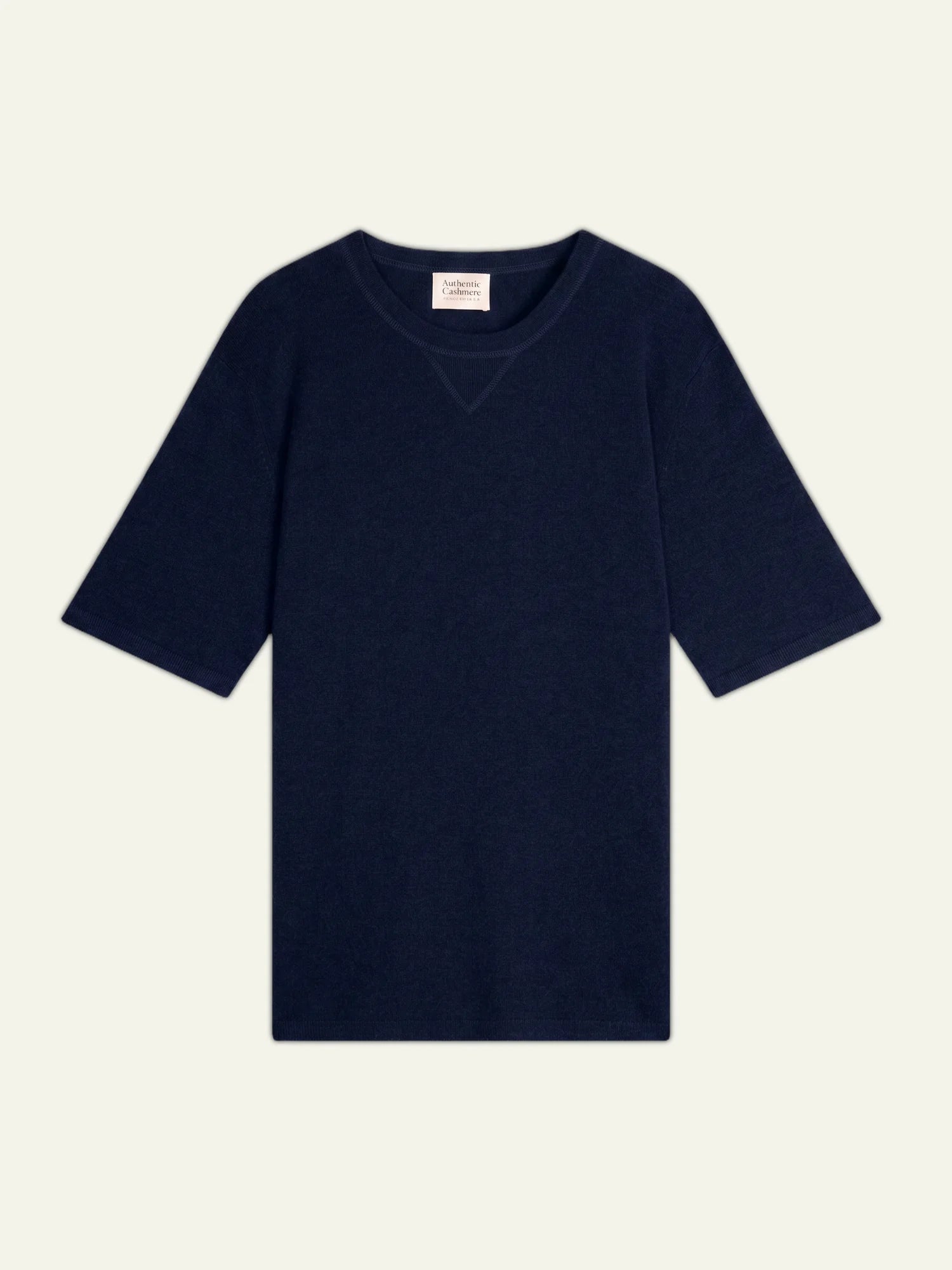 MAYA t-shirt crew neck navy