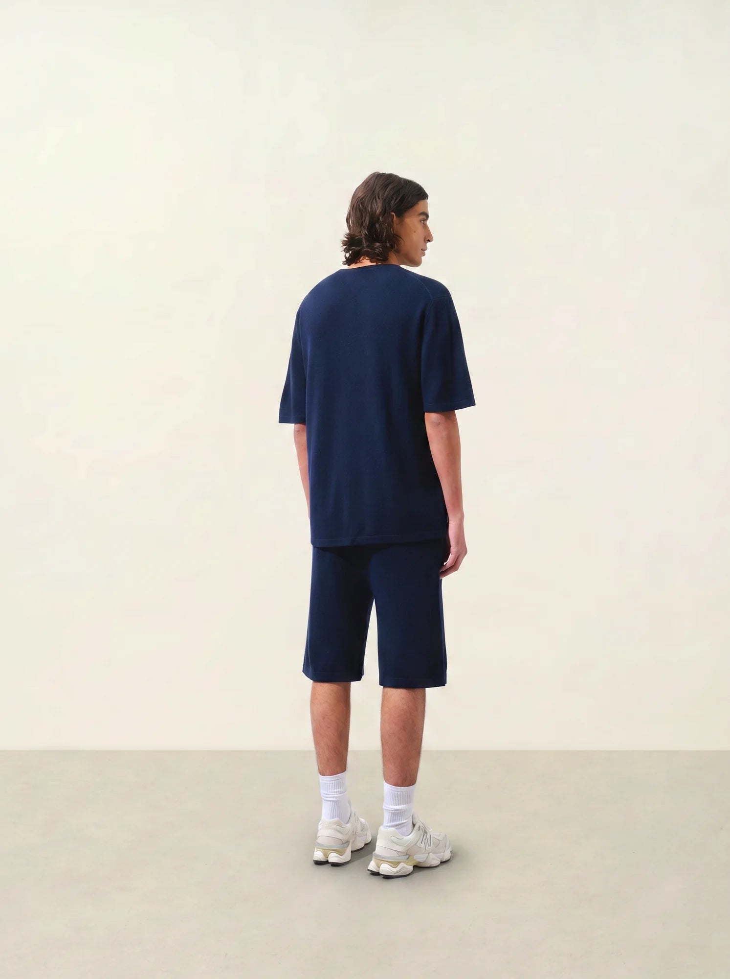 MAYA t-shirt crew neck navy