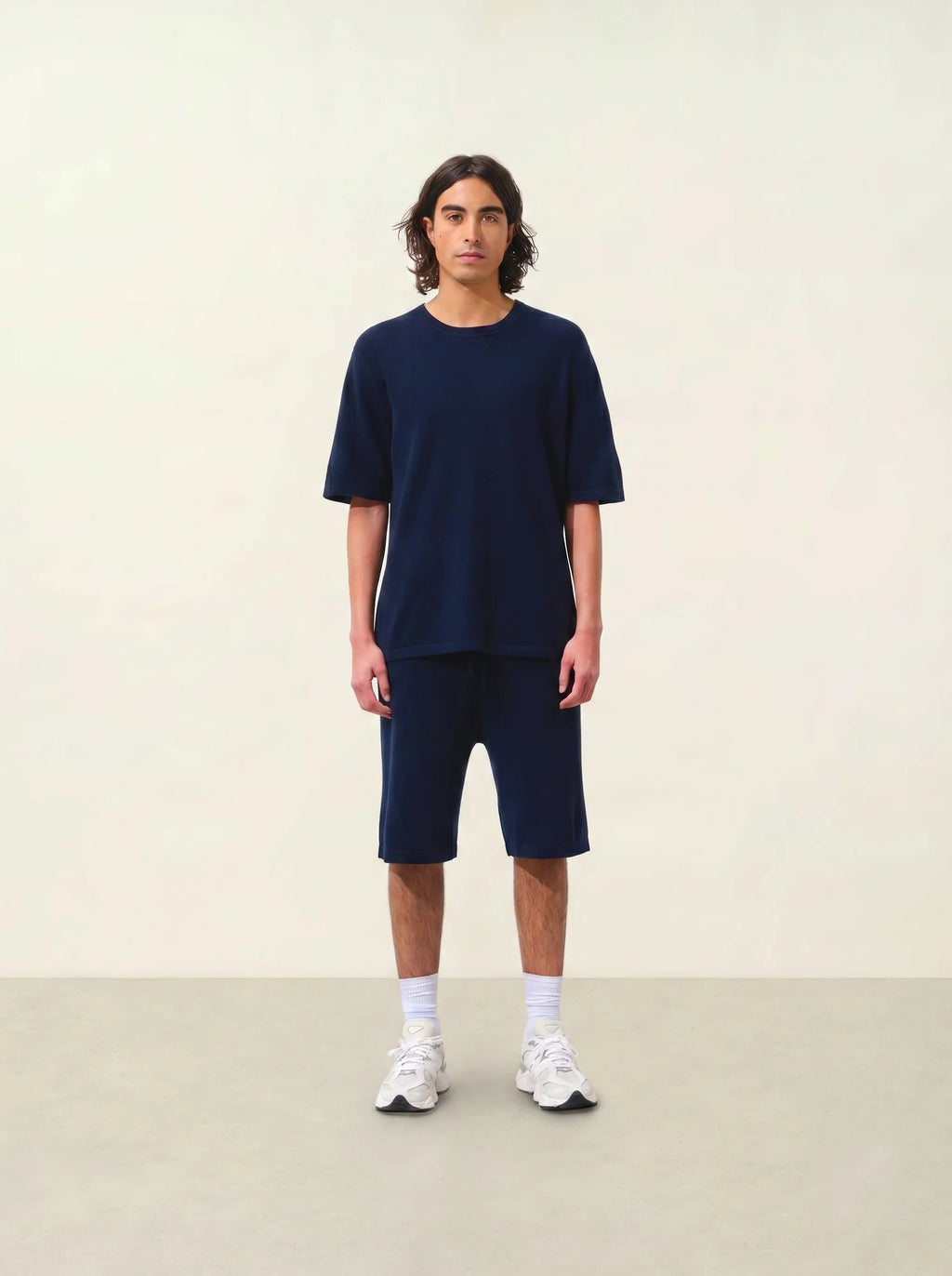 MAYA t-shirt rundhalsausschnitt marineblau