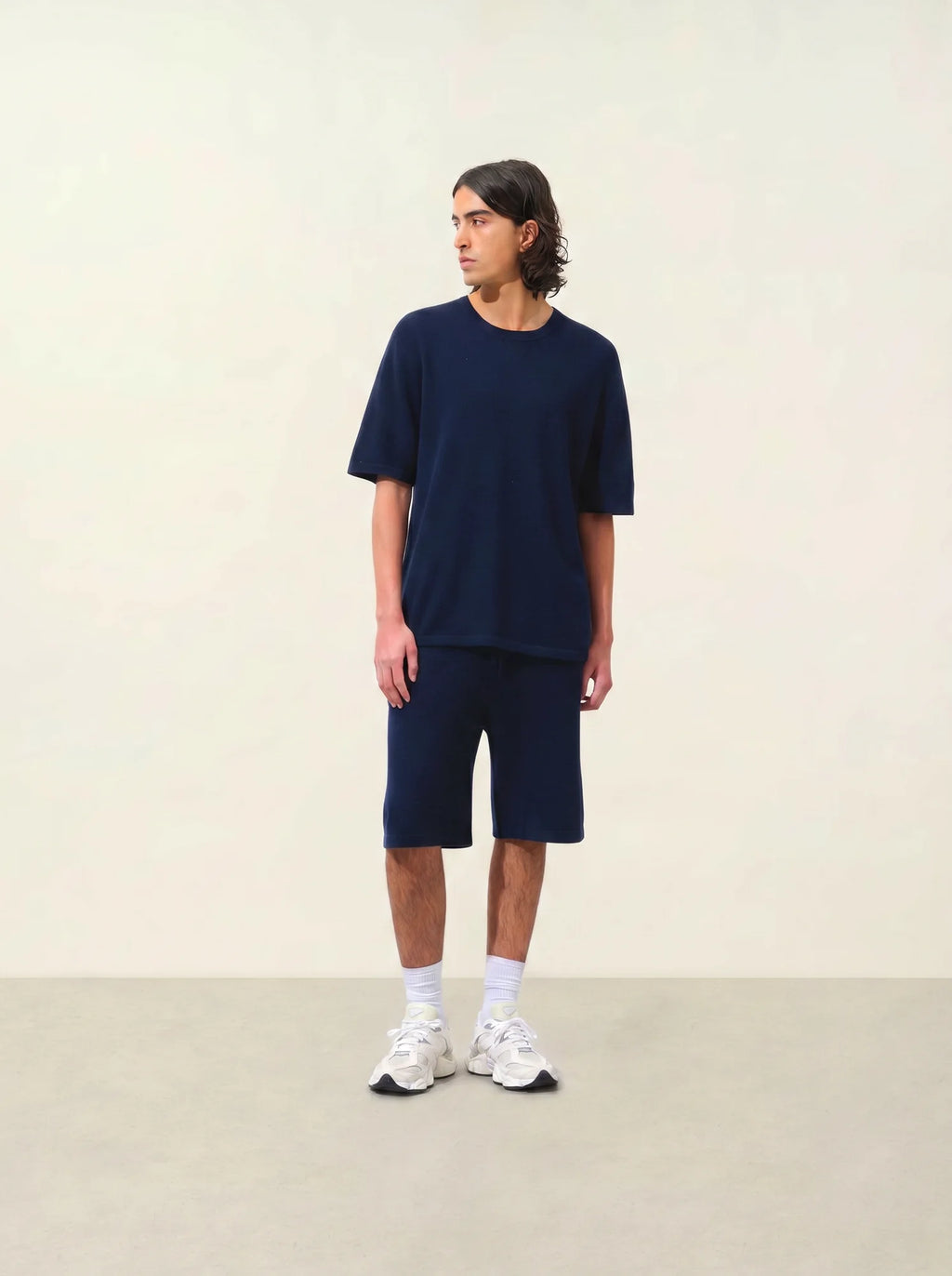 MAYA t-shirt rundhalsausschnitt marineblau
