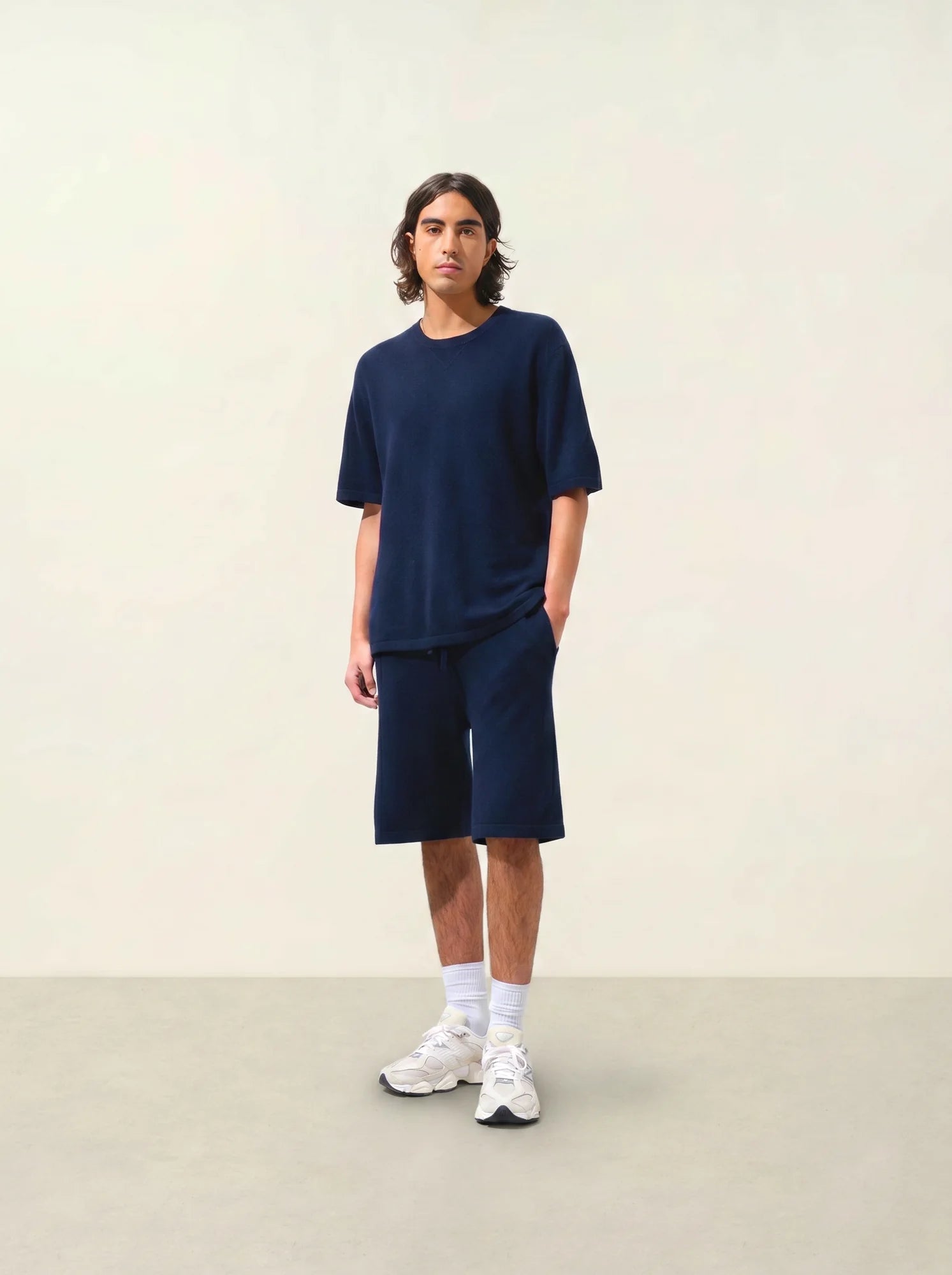SOLINE kurz marineblau