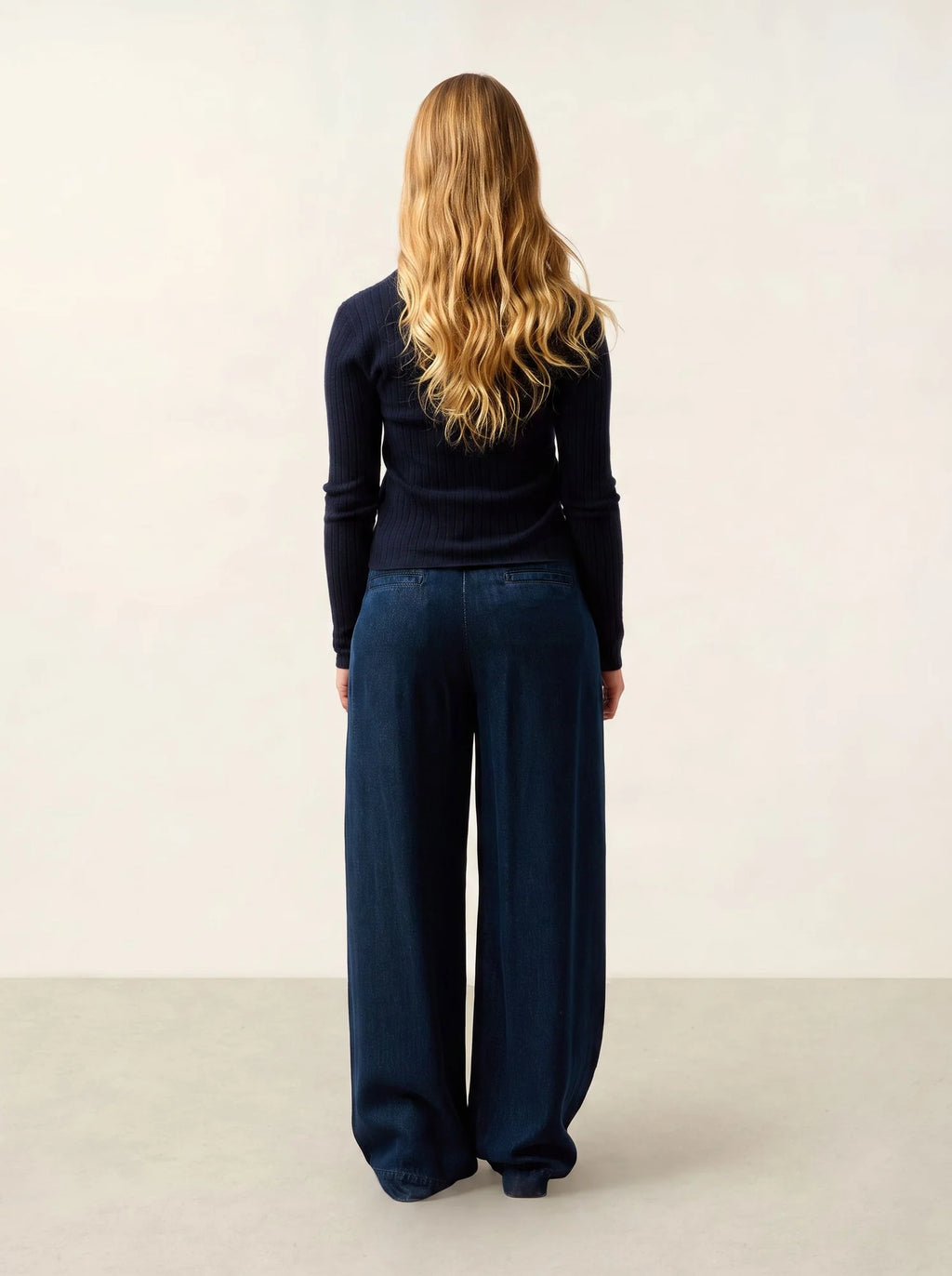 LISE cardigan v-neck navy