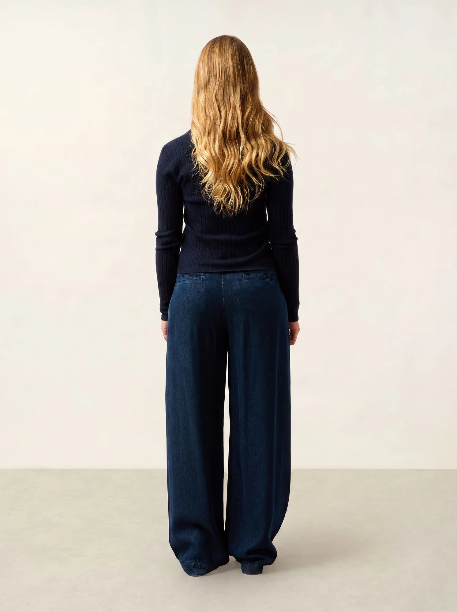 LISE cardigan v-neck navy