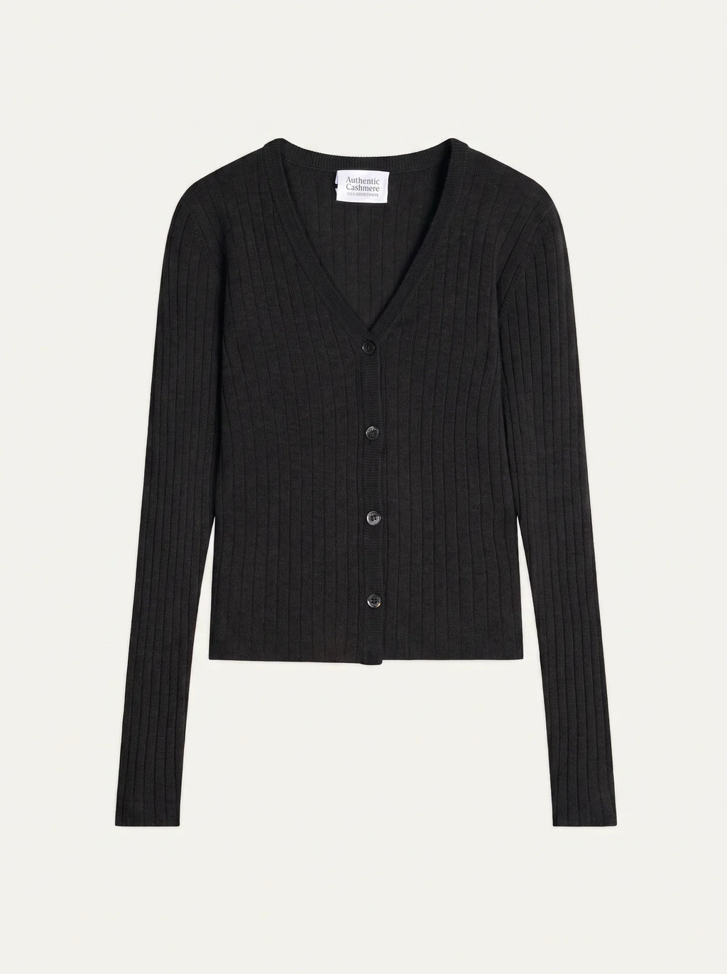LISE cardigan col V noir