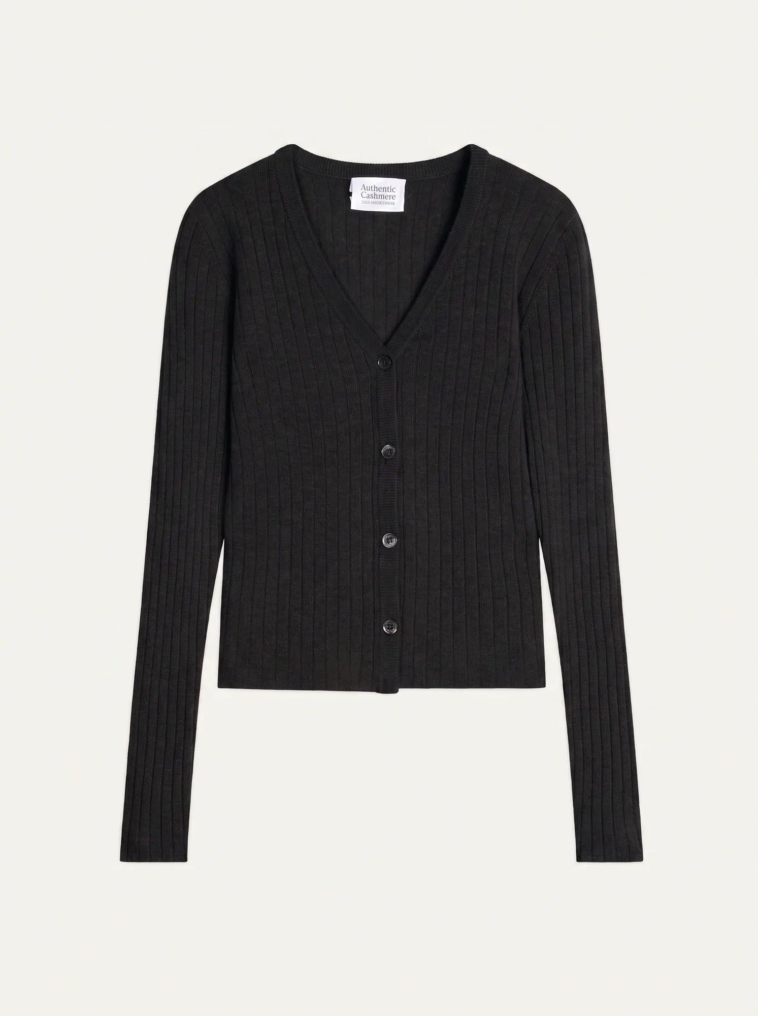 LISE cardigan col V noir