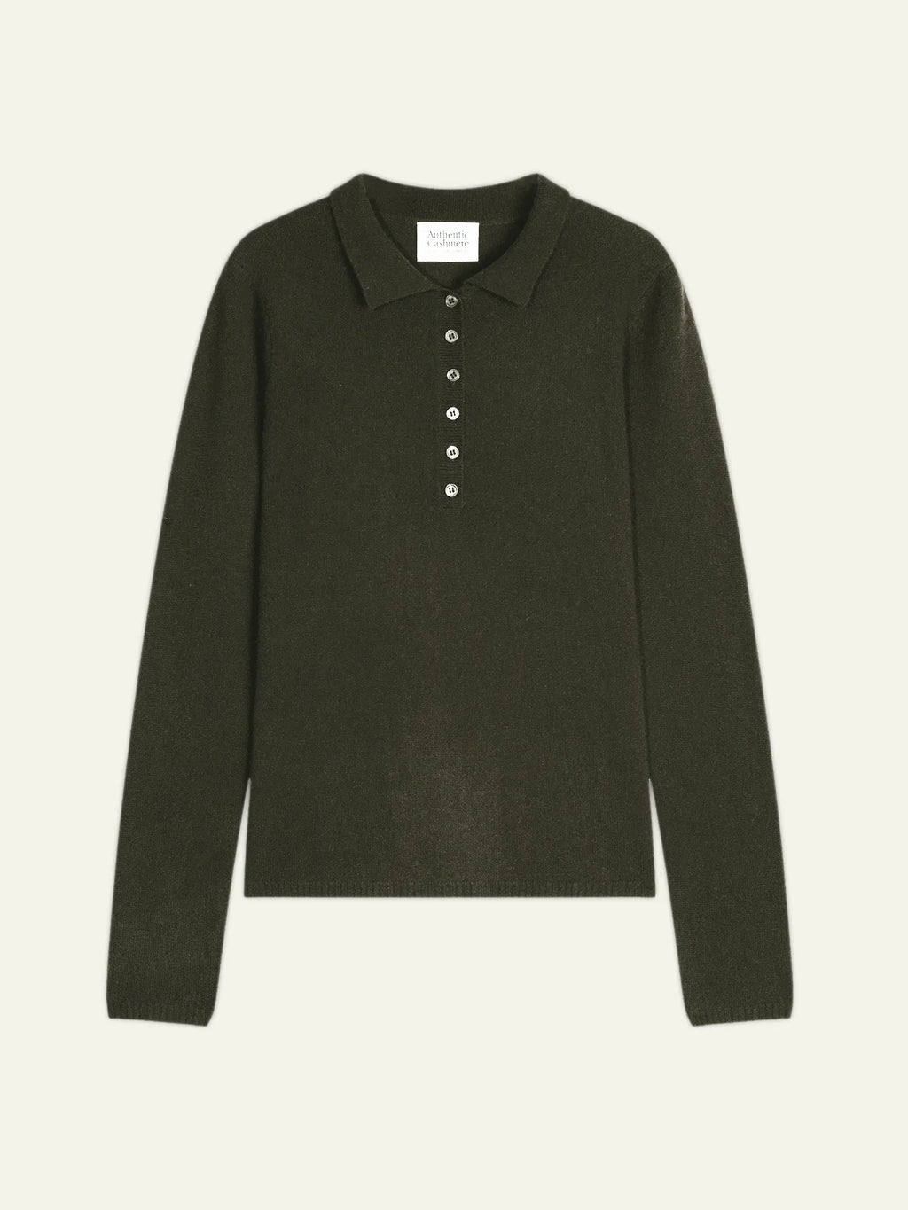 SLIEVE polo long sleeve khaki