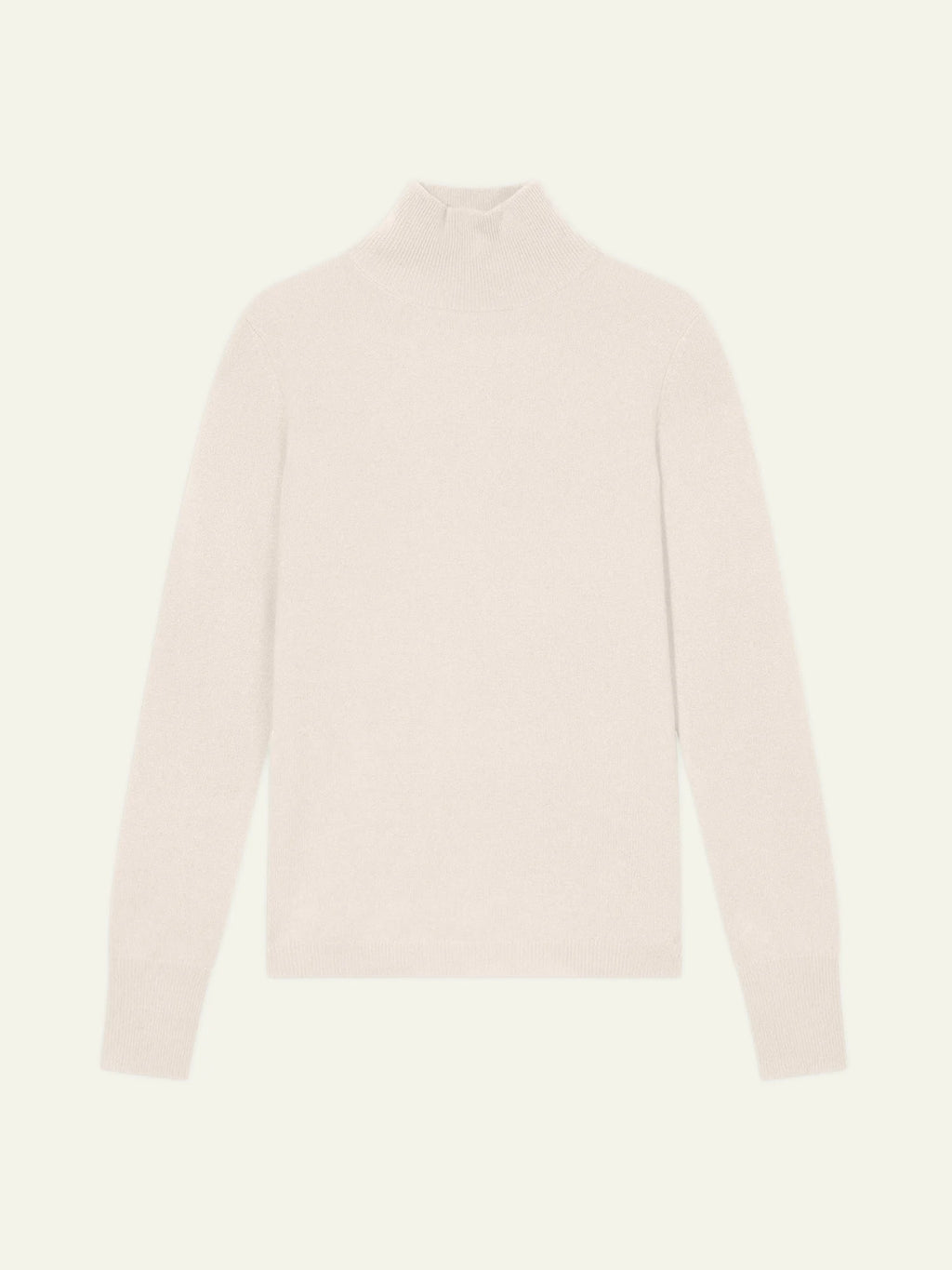 EILEEN pull col montant ivoire