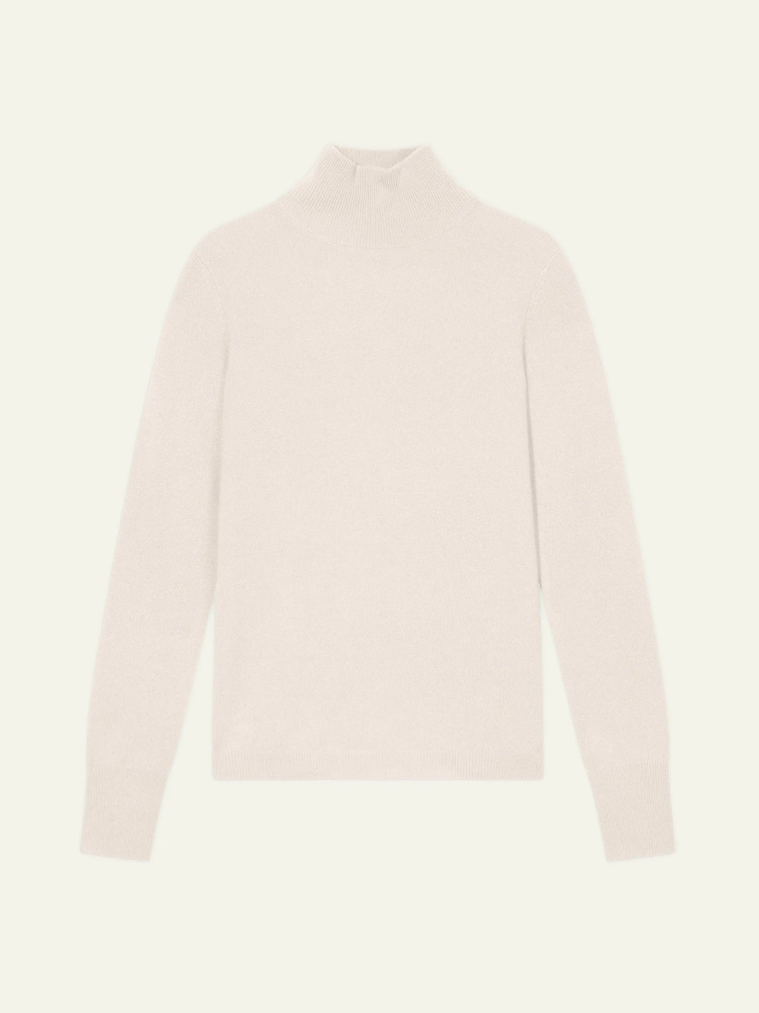 EILEEN pull col montant ivoire