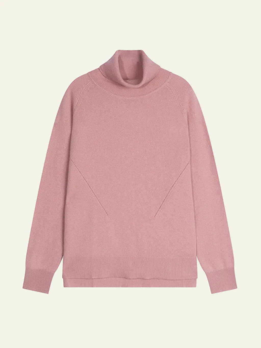MADELINE pullover rollkragen rosenholz