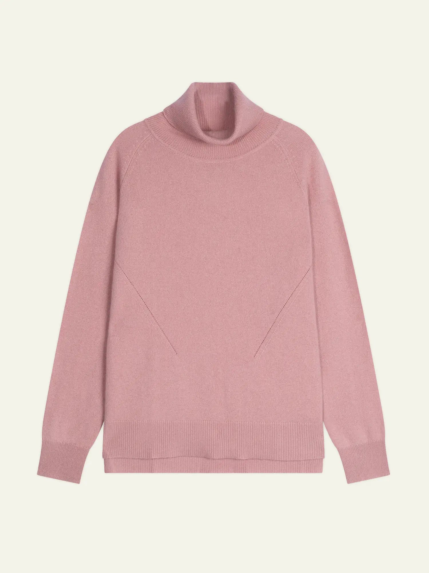 MADELINE sweater turtleneck rosewood