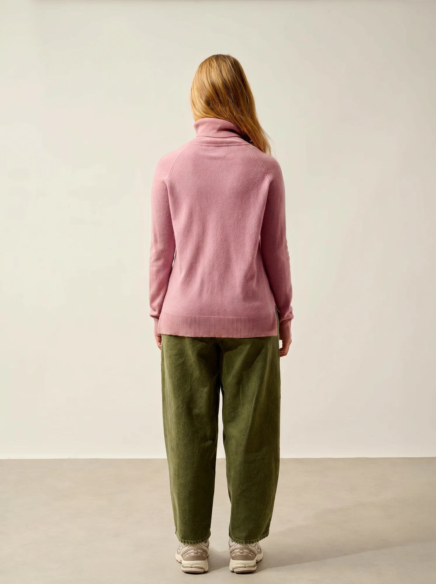 MADELINE sweater turtleneck rosewood