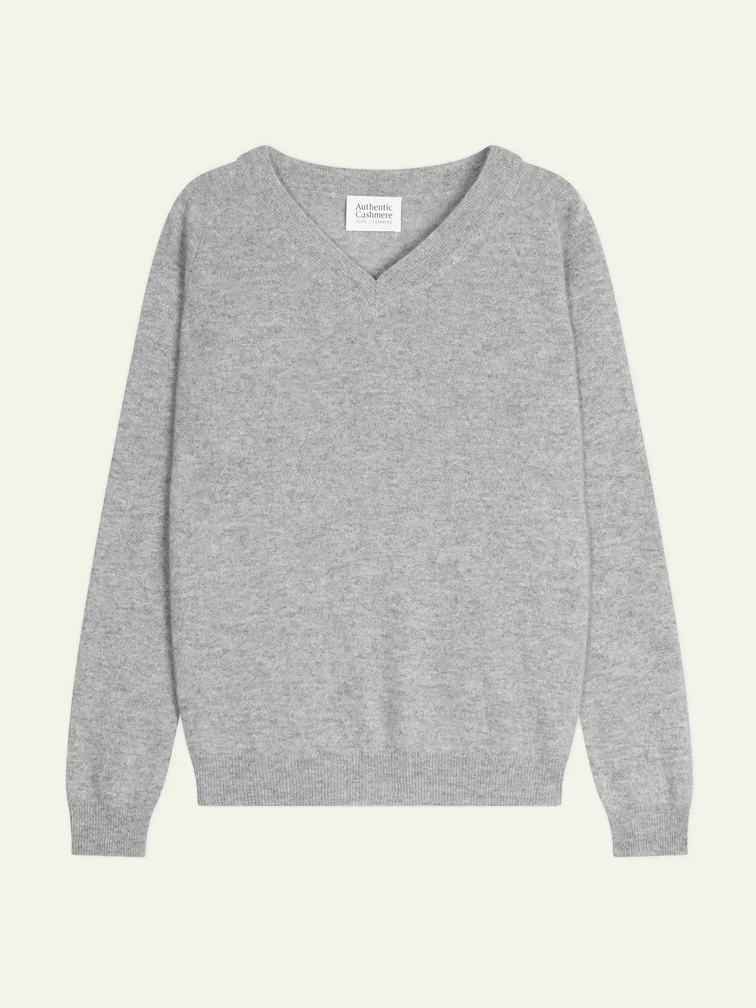 SAVANNAH pullover v-ausschnitt wolke meliert