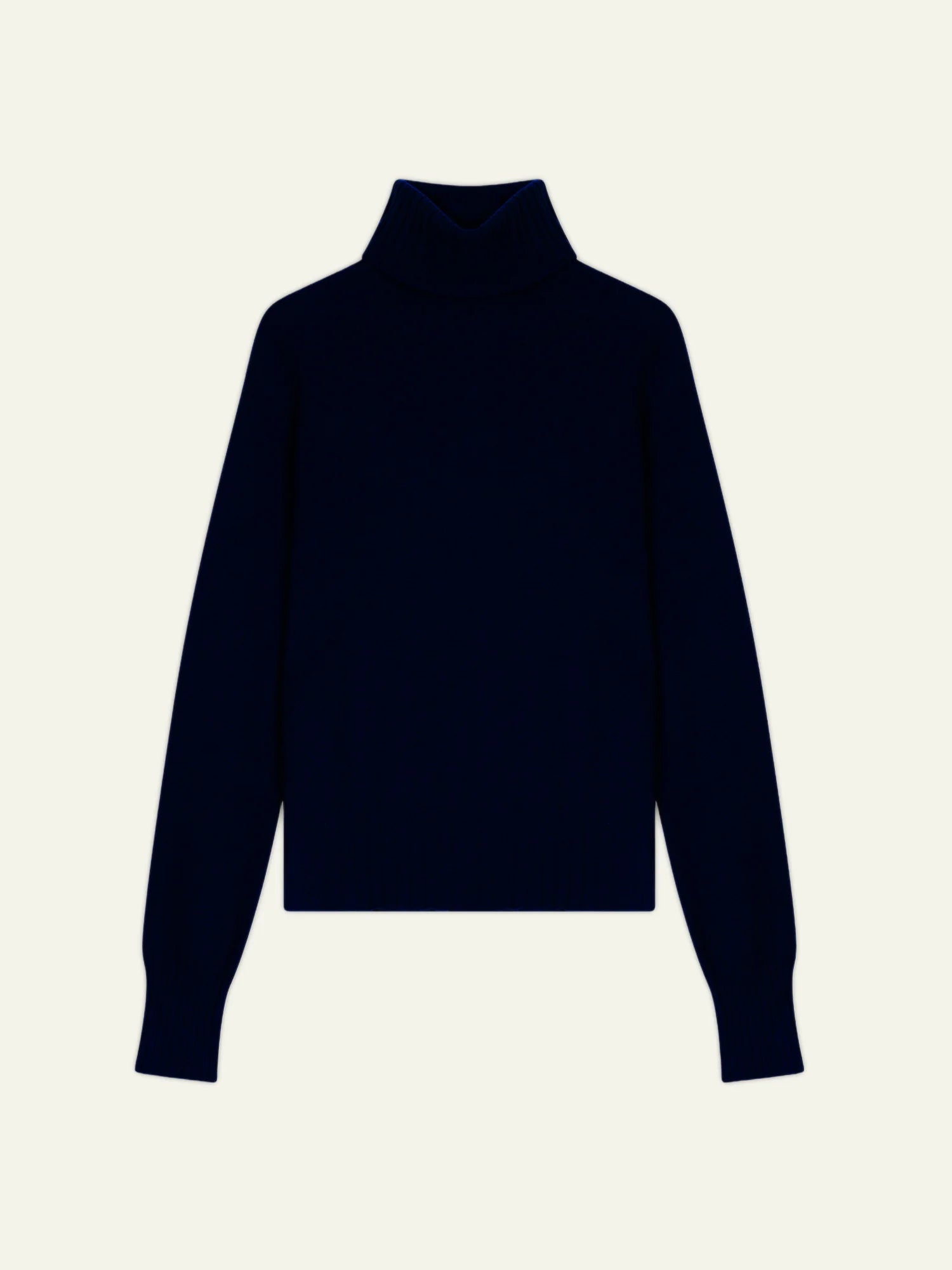 CASSY pull col roulé bleu marine