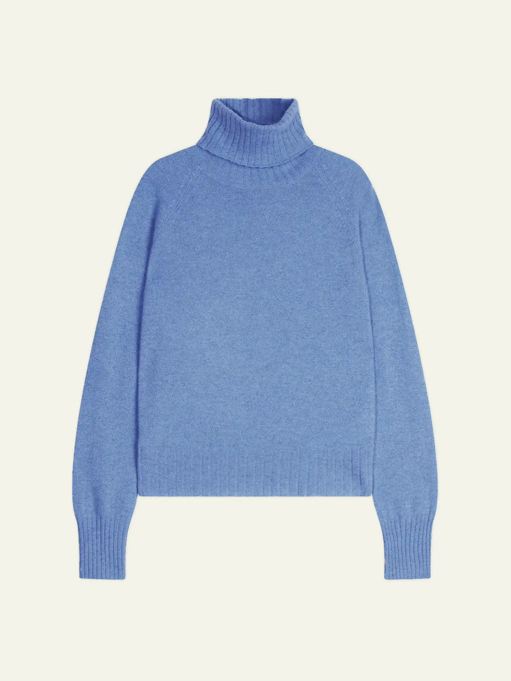 CASSY pull col roulé ciel