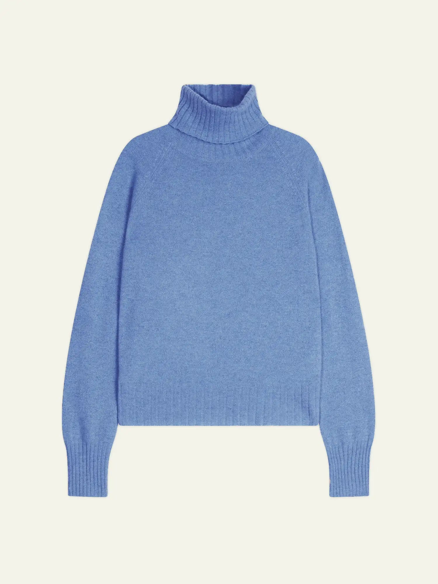 CASSY pull col roulé ciel