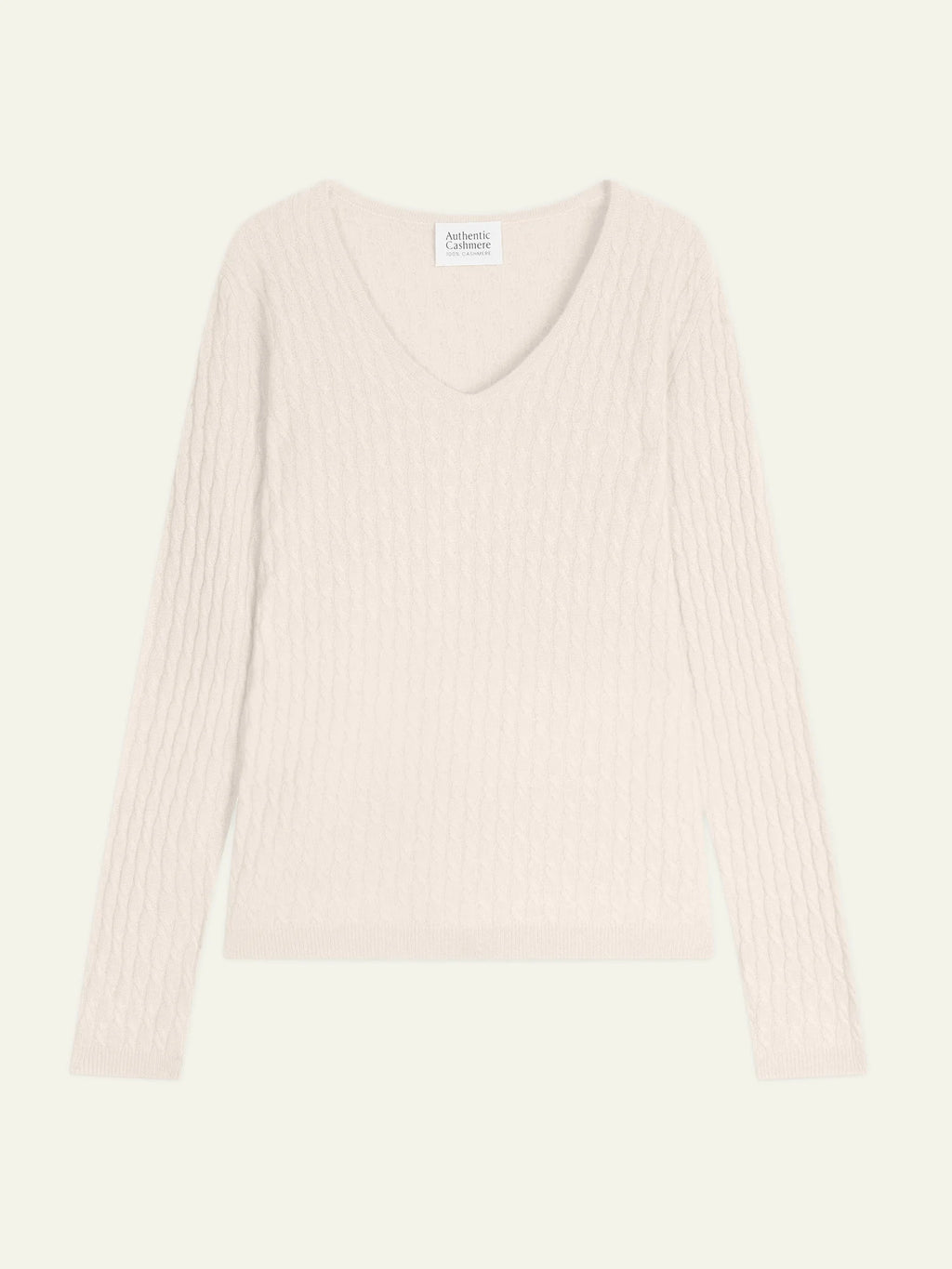 GRASMOOR pull col V neige