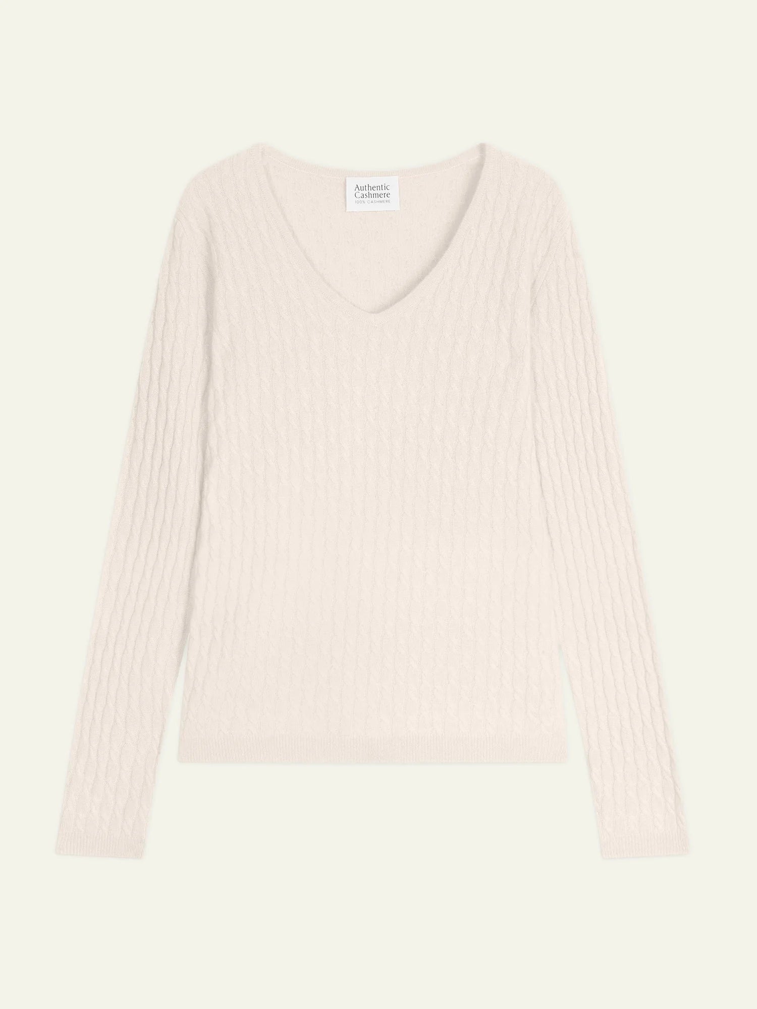 GRASMOOR pull col V neige