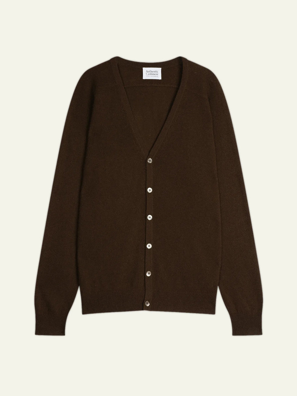 PIPA strickjacke v-ausschnitt schoko