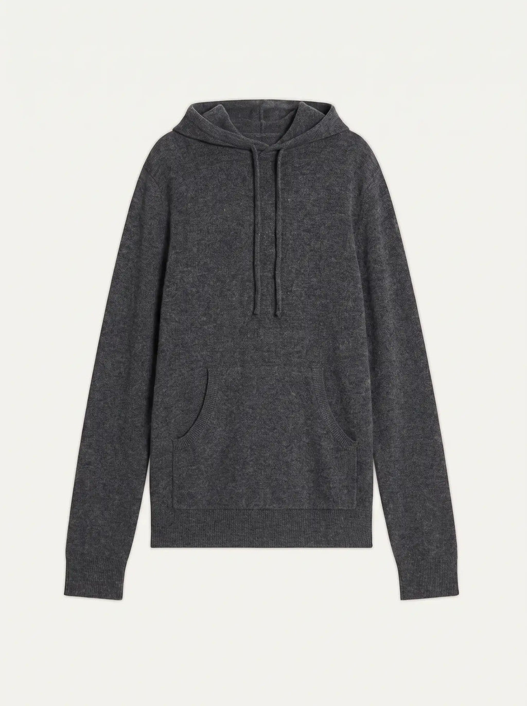 CASPER Sweater Hooded Kangaroo Pocket Heather Charcoal