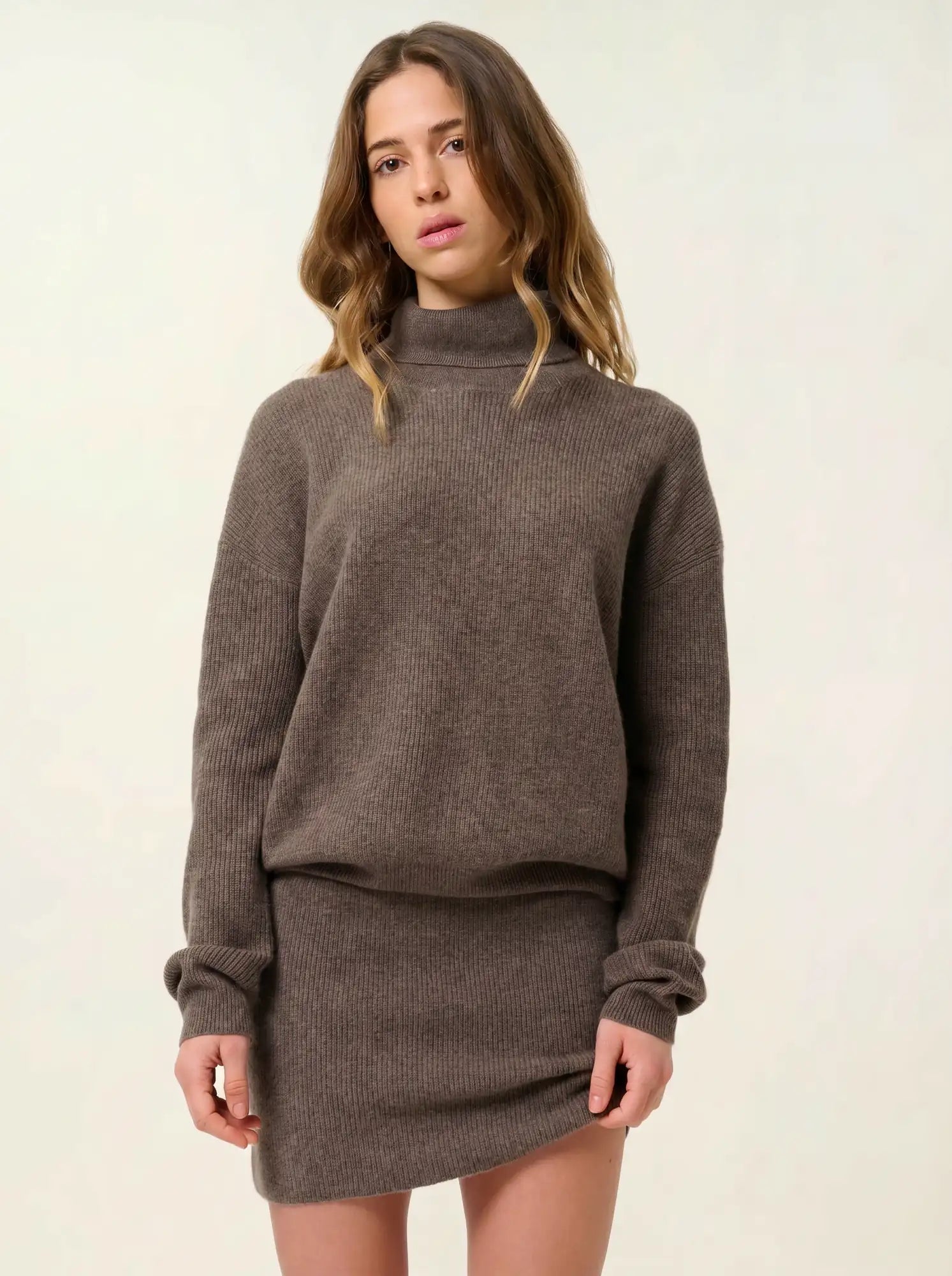 AMALIE Rock Taupe meliert