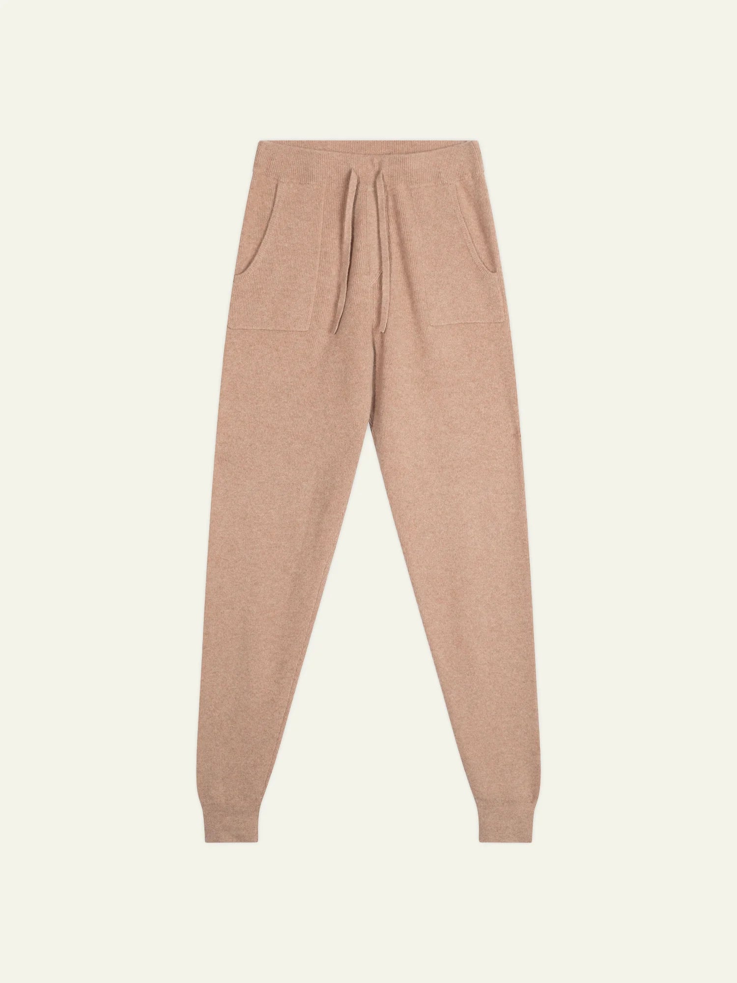 ANIKA jogginghose camel meliert